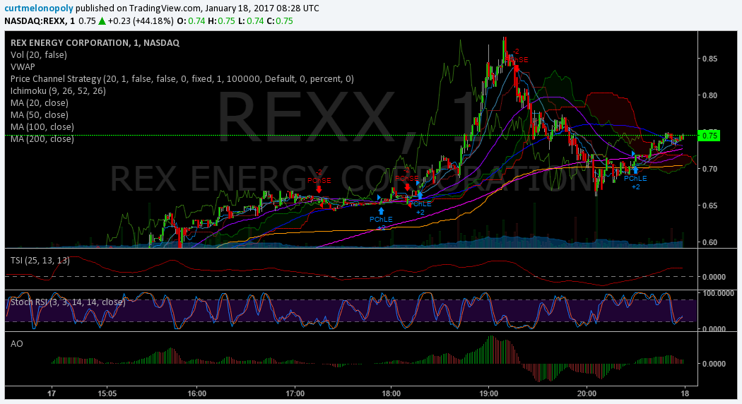 $REXX, Daytrading, ChatRoom, Results, Stocks