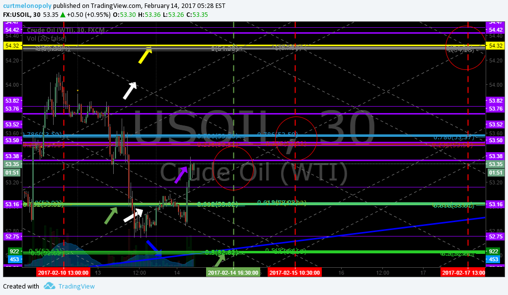 Member Oil Trade Tues Feb 14 Chart Algo FX: $USOIL $WTIC – $USO $CL_F $UWT $DWT $UCO $SCO $ERX $ERY $GUSH $DRIP